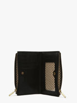 Portefeuille Vintage Leder Mila louise Zwart vintage 3576X-vue-porte